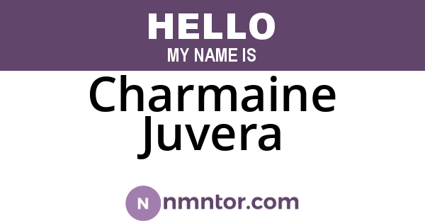 Charmaine Juvera