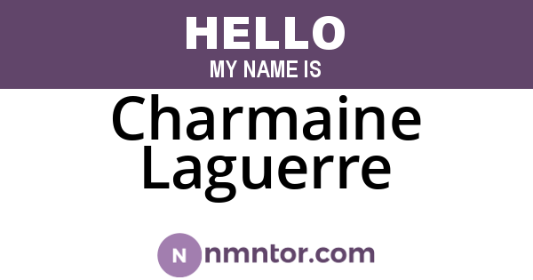 Charmaine Laguerre