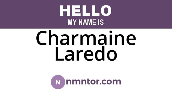 Charmaine Laredo