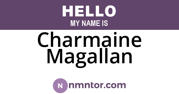 Charmaine Magallan