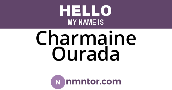 Charmaine Ourada
