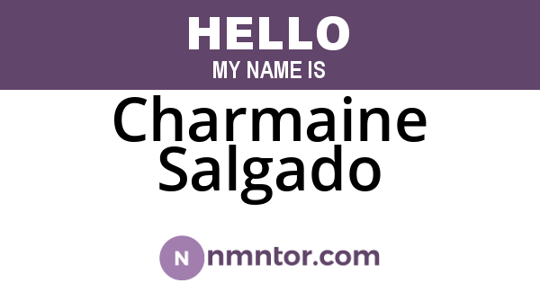 Charmaine Salgado