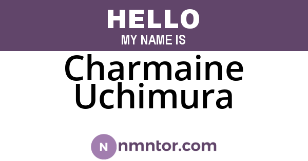 Charmaine Uchimura