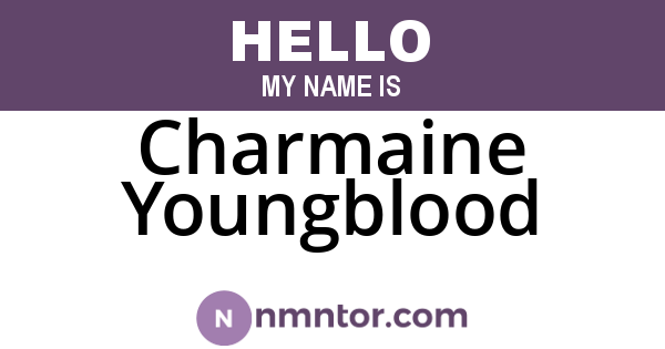 Charmaine Youngblood