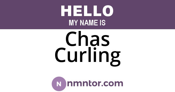 Chas Curling