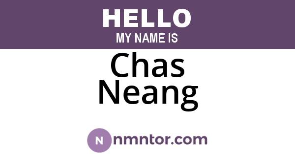 Chas Neang