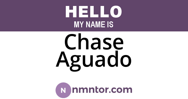 Chase Aguado