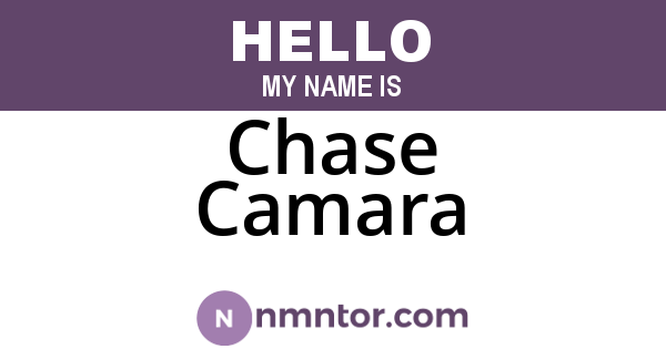 Chase Camara