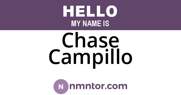 Chase Campillo