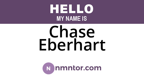 Chase Eberhart