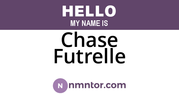 Chase Futrelle