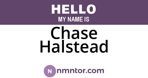 Chase Halstead