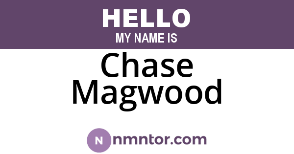 Chase Magwood