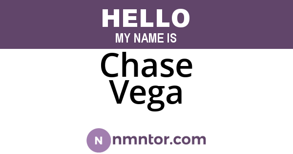 Chase Vega