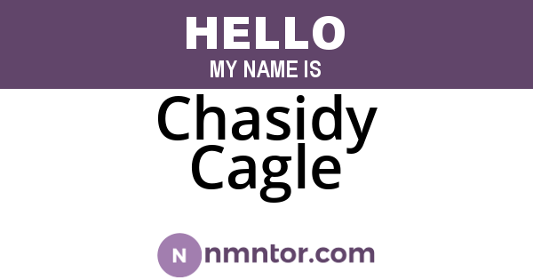 Chasidy Cagle