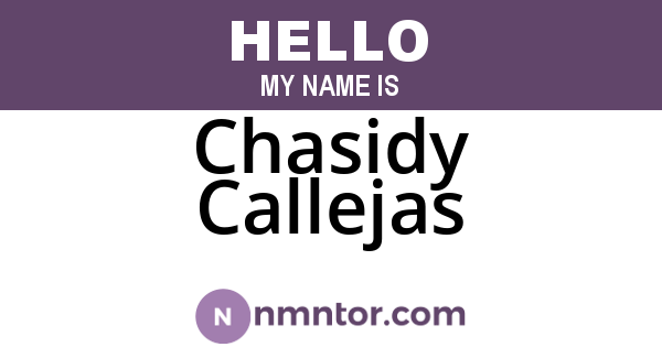 Chasidy Callejas