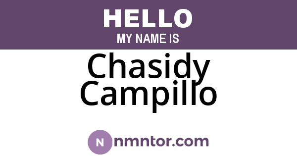 Chasidy Campillo