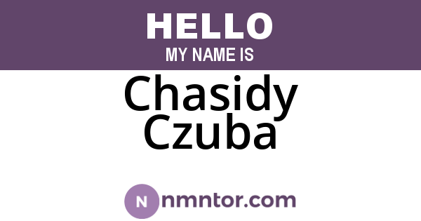 Chasidy Czuba