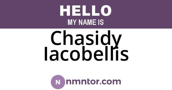 Chasidy Iacobellis