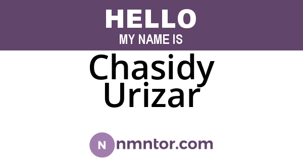Chasidy Urizar