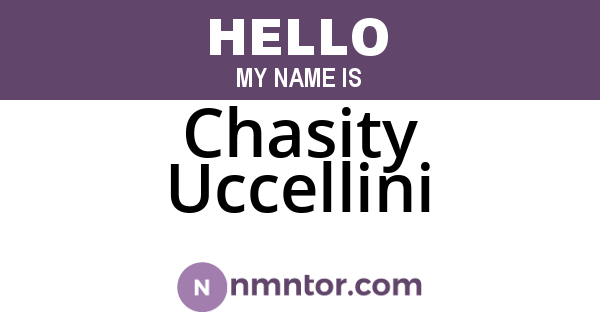 Chasity Uccellini