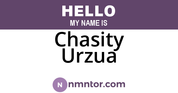 Chasity Urzua