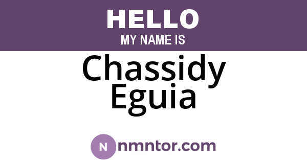Chassidy Eguia
