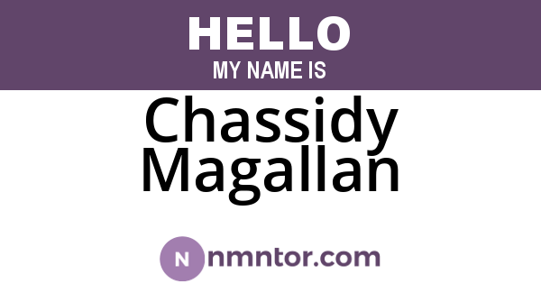 Chassidy Magallan