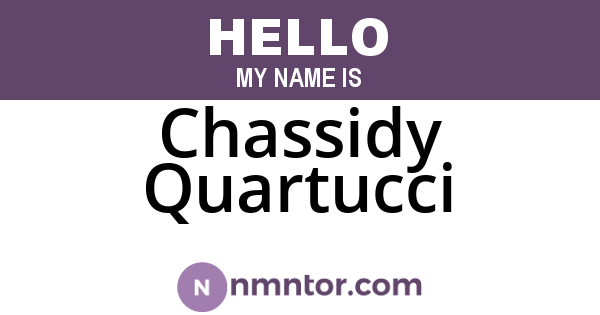 Chassidy Quartucci