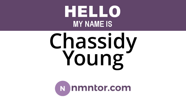 Chassidy Young
