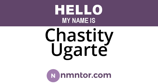Chastity Ugarte