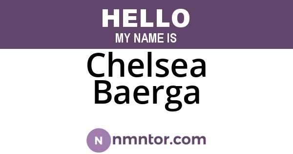 Chelsea Baerga