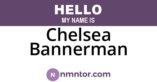Chelsea Bannerman