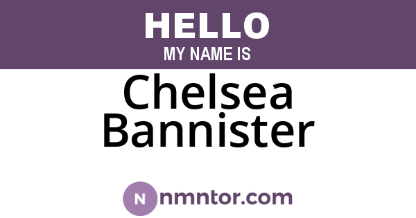 Chelsea Bannister