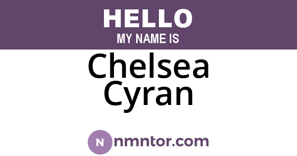 Chelsea Cyran