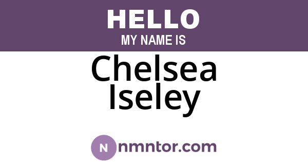 Chelsea Iseley