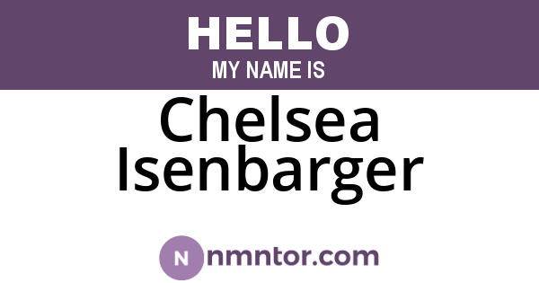 Chelsea Isenbarger