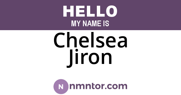 Chelsea Jiron