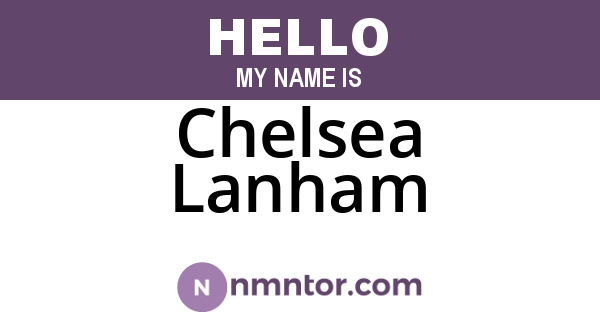 Chelsea Lanham
