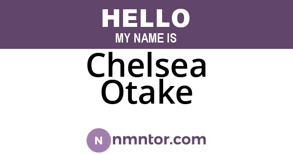 Chelsea Otake