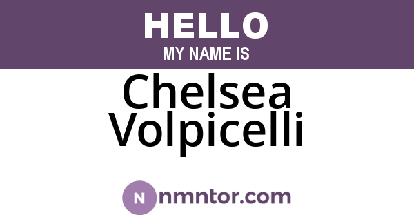 Chelsea Volpicelli
