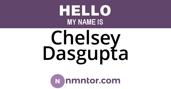 Chelsey Dasgupta