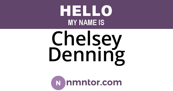 Chelsey Denning