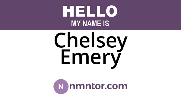 Chelsey Emery