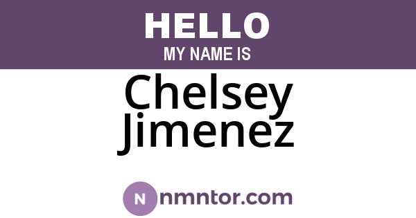 Chelsey Jimenez