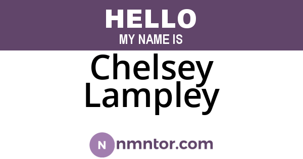 Chelsey Lampley