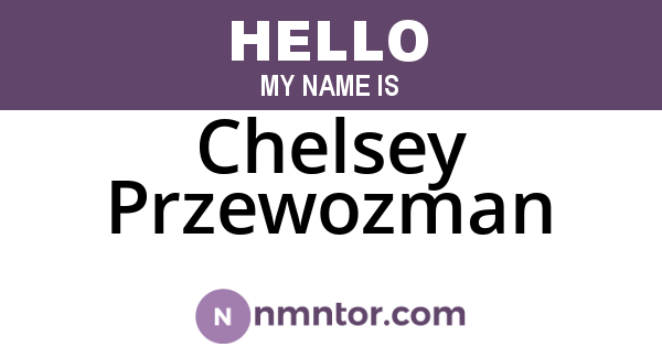 Chelsey Przewozman