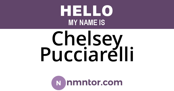 Chelsey Pucciarelli
