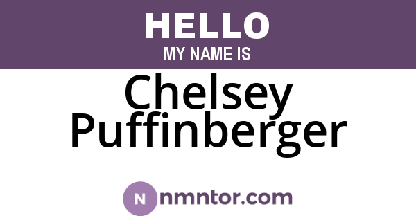 Chelsey Puffinberger