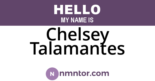 Chelsey Talamantes